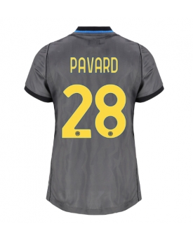 Billige Fotballdrakt Inter Milan Benjamin Pavard #28 Replika Tredjedrakt Dame 2026-27 Kortermet Billige Fotballdrakt Inter Milan Benjamin Pavard #28 Replika Tredjedrakt Dame 2026-27 Kortermet